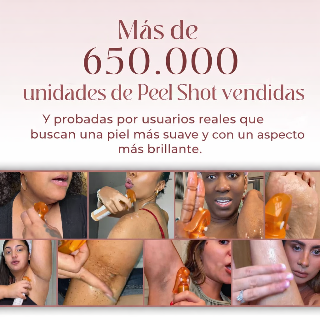 Spray exfoliante corporal - Ácido kójico + cúrcuma